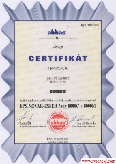 Certifik�t-esser(EPS)
